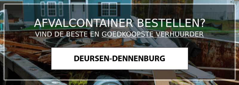 afvalcontainer deursen-dennenburg