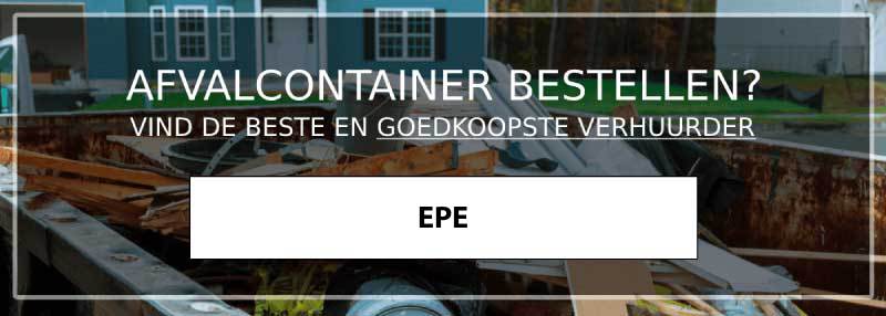 afvalcontainer epe