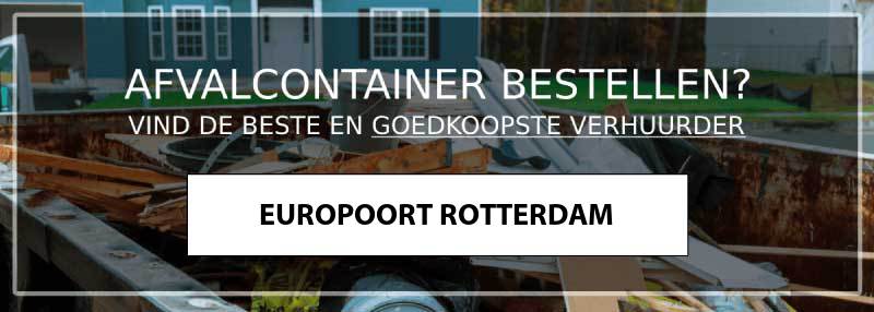 afvalcontainer europoort-rotterdam