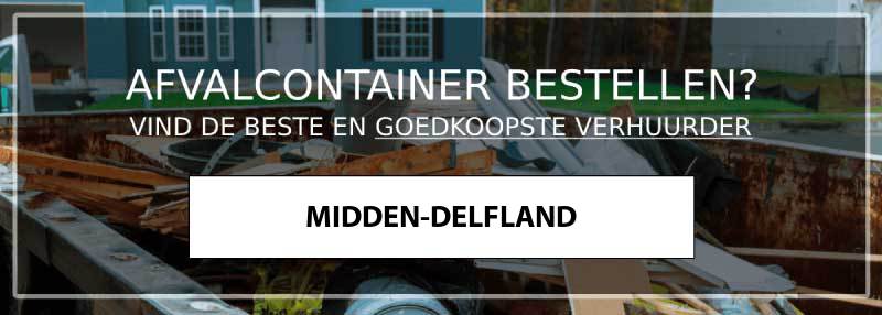 afvalcontainer midden-delfland